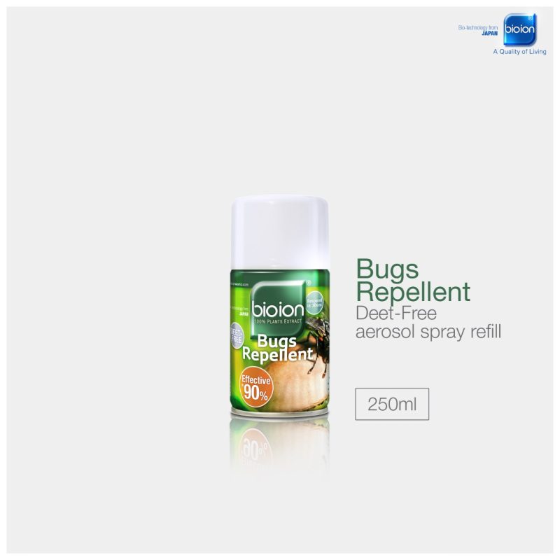 Bioion anti insecten spray 250ml navulling spuitbus aerosol