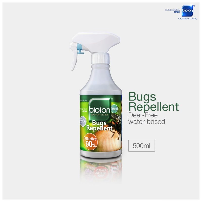 Bioion anti insecten spray 500ml tegen kruipende insecten deet-free deet-vrijc